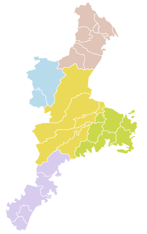 三重県エリア地図